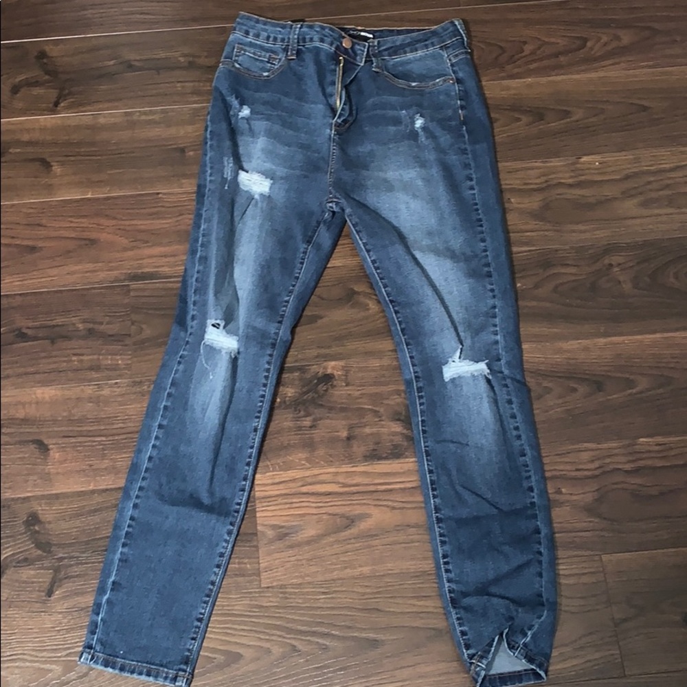 Fashion Nova Hannah High Rise Jeans